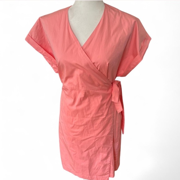 Coolibar Dresses & Skirts - Coolibar Flamingo Sunny Isle Wrap Dress